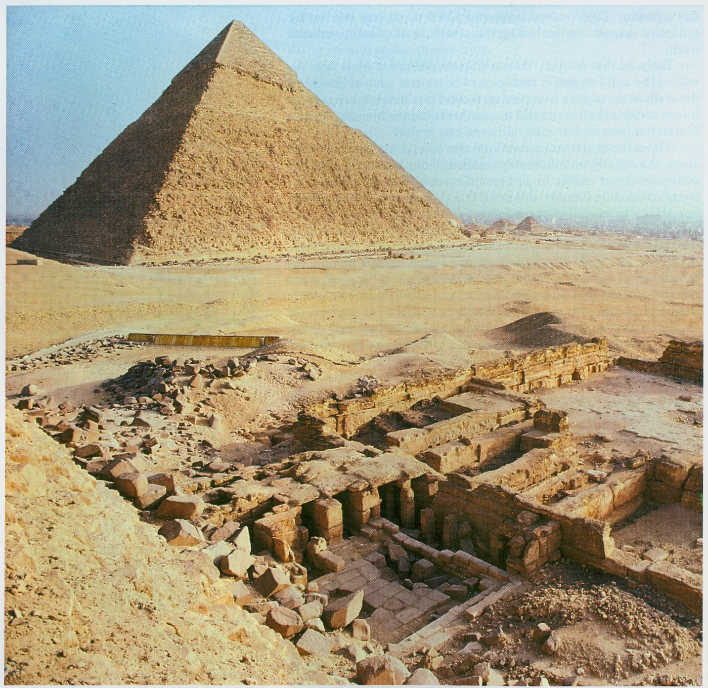 The great pyramids of ancient Egypt