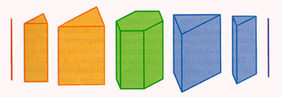 Slices of the hypercube starting with an edge.
