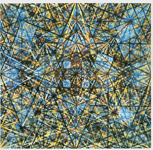 The intricate linear paintings of James Billmyer