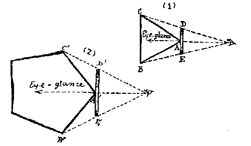 [Views of pentagon and triangle]
